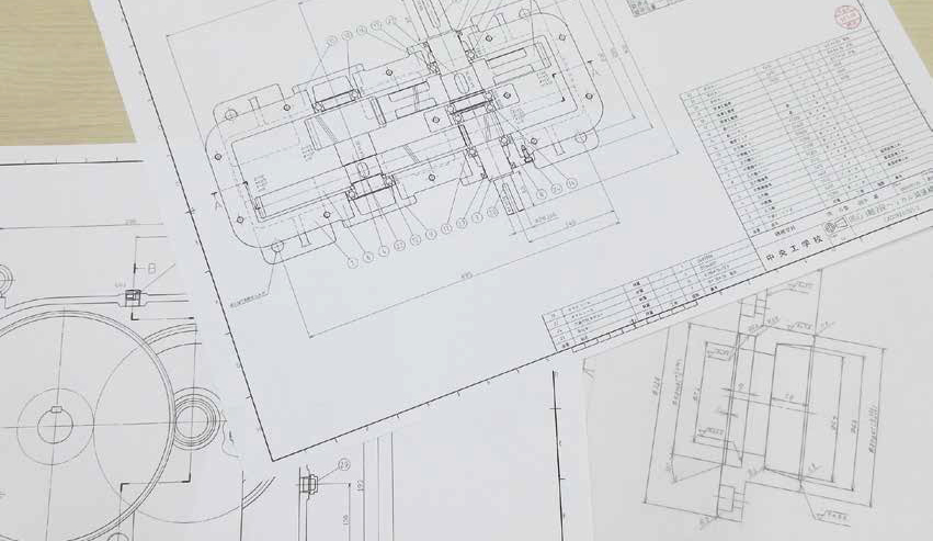 設計製図（減速機の設計）
