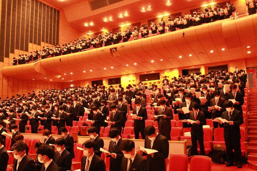 令和5年度中央工学校入学式