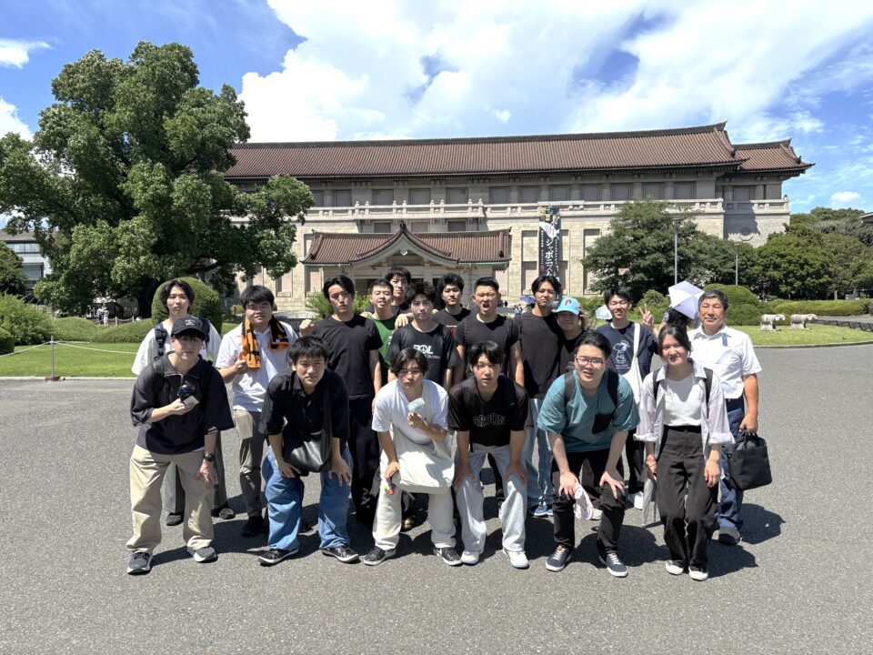 トーハク見学会　[木造建築科 2年生]｜キャンパスニュース｜中央工学校（建築・インテリア・土木・機械設計・3DCADを学べる東京の専門学校）