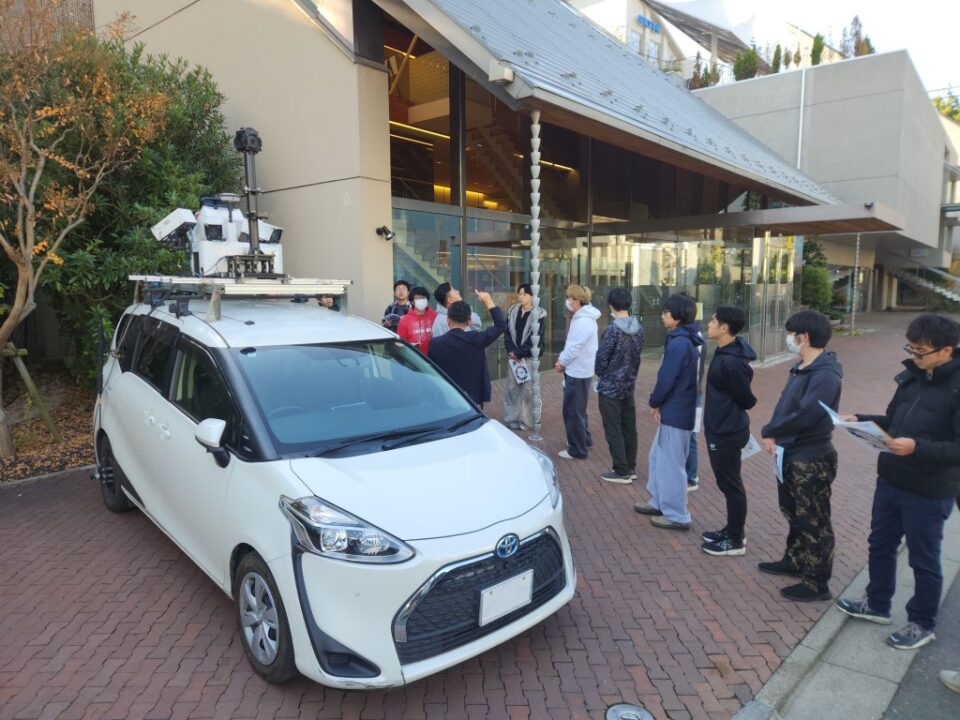 MMSを見てみよう［測量科］｜キャンパスニュース｜中央工学校（建築・インテリア・土木・機械設計・3DCADを学べる東京の専門学校）