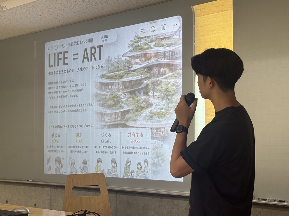 卒業設計は自分探しのようなもの[夜間建築科]｜キャンパスニュース｜中央工学校（建築・インテリア・土木・機械設計・3DCADを学べる東京の専門学校）